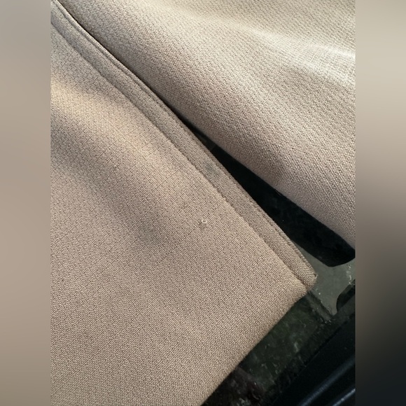 Linea by Louis Dell'Olio Beige Double Breasted Tan Trench Coat Sz 16 Classic - Picture 7 of 13